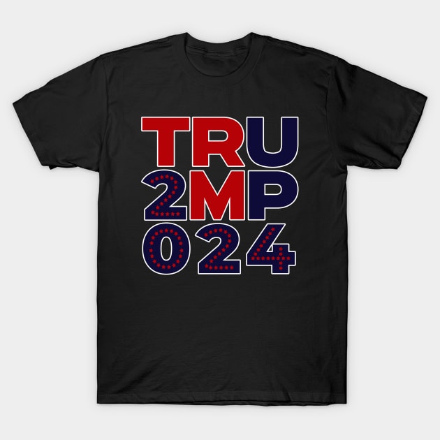 Trump 2024 T-Shirt by Coron na na 